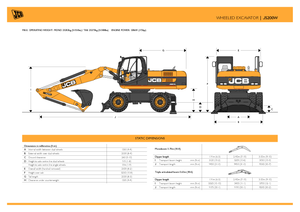 क्रॉलर एक्सकेवेटर JCB JS 200 W