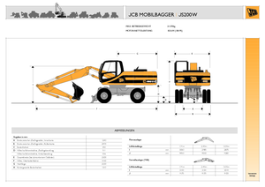 क्रॉलर एक्सकेवेटर JCB JS 200 W