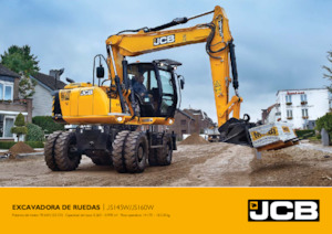 व्हील एक्सकेवेटर JCB JS145W