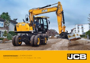 व्हील एक्सकेवेटर JCB JS145W