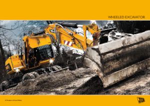 व्हील एक्सकेवेटर JCB JS160W TAB