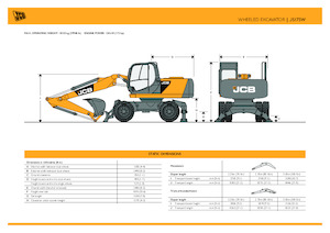 व्हील एक्सकेवेटर JCB JS174W