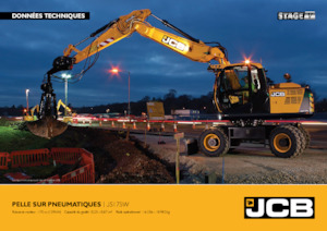 व्हील एक्सकेवेटर JCB JS175W