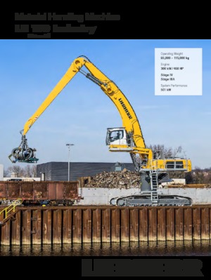 मटेरियल हैंडलर Liebherr LH 110 M High Rise Industry Litronic