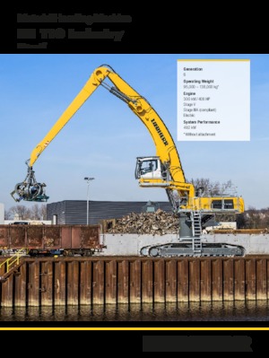 मटेरियल हैंडलर Liebherr LH 110 M Industry Litronic