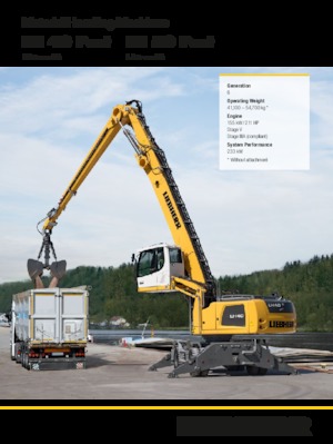 मटेरियल हैंडलर Liebherr LH 40 M Port Litronic