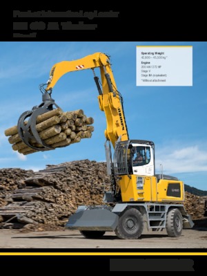मटेरियल हैंडलर Liebherr LH 60 M Timber Litronic