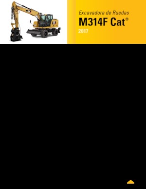 व्हील एक्सकेवेटर Caterpillar M314F