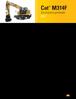 व्हील एक्सकेवेटर Caterpillar M314F