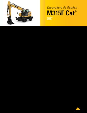 व्हील एक्सकेवेटर Caterpillar M315F