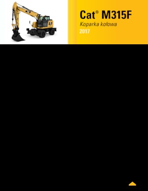 व्हील एक्सकेवेटर Caterpillar M315F