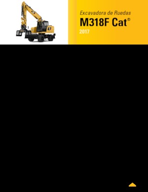 व्हील एक्सकेवेटर Caterpillar M318F