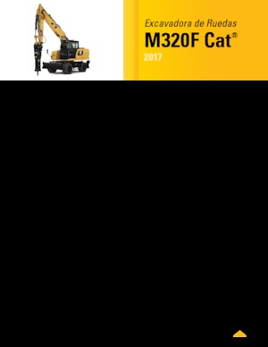 व्हील एक्सकेवेटर Caterpillar M320F