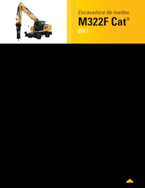 व्हील एक्सकेवेटर Caterpillar M322F