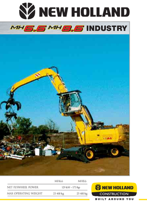 व्हील एक्सकेवेटर New Holland MH 6.6