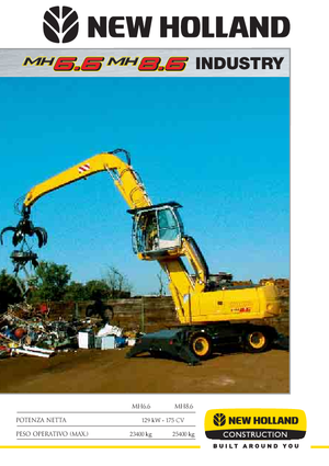 व्हील एक्सकेवेटर New Holland MH 6.6