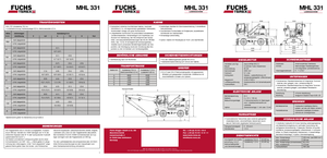 मटेरियल हैंडलर Fuchs MHL 331