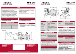 मटेरियल हैंडलर Terex-Fuchs MHL 340