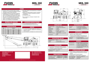 मटेरियल हैंडलर Terex-Fuchs MHL 350