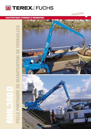 मटेरियल हैंडलर Terex-Fuchs MHL 380 D