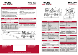 मटेरियल हैंडलर Terex-Fuchs MHL 380
