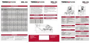 मटेरियल हैंडलर Terex-Fuchs MHL 434