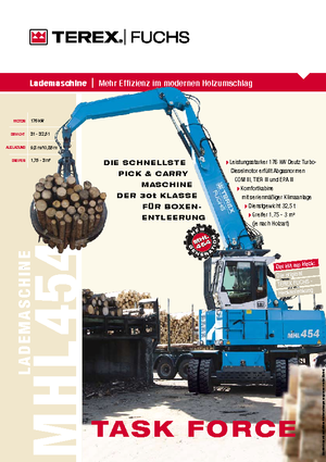 मटेरियल हैंडलर Terex-Fuchs MHL 454