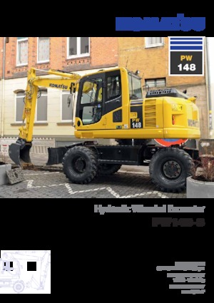व्हील एक्सकेवेटर Komatsu PW148-8