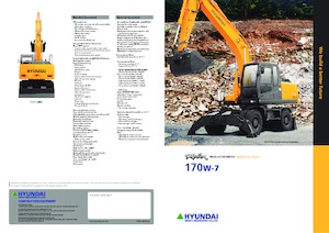 व्हील एक्सकेवेटर Hyundai R 170 W 7