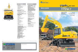 व्हील एक्सकेवेटर Hyundai R 170 W 7