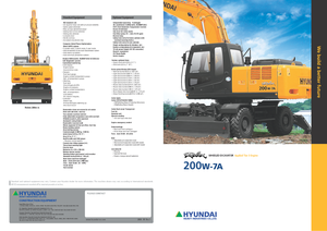 व्हील एक्सकेवेटर Hyundai R 200 W 7 A