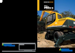 व्हील एक्सकेवेटर Hyundai R140W-9