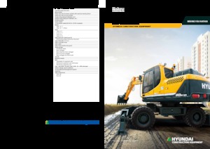 व्हील एक्सकेवेटर Hyundai R140W-9A