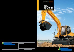 व्हील एक्सकेवेटर Hyundai R170W-9