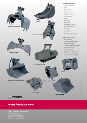 व्हील एक्सकेवेटर Terex S2