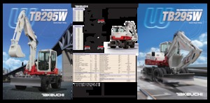 व्हील एक्सकेवेटर Takeuchi TB 295W