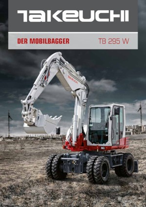 व्हील एक्सकेवेटर Takeuchi TB 295W