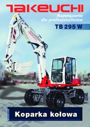 व्हील एक्सकेवेटर Takeuchi TB 295W