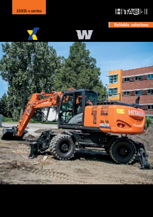 व्हील एक्सकेवेटर Hitachi ZX190W-6