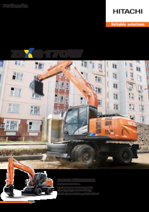 व्हील एक्सकेवेटर Hitachi ZX170W-5A