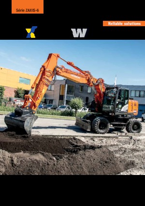 व्हील एक्सकेवेटर Hitachi ZX170W-6