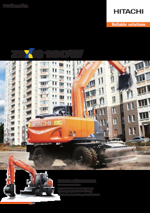 व्हील एक्सकेवेटर Hitachi ZX190W-5A