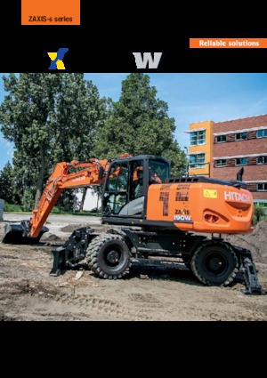 व्हील एक्सकेवेटर Hitachi ZX190W-6