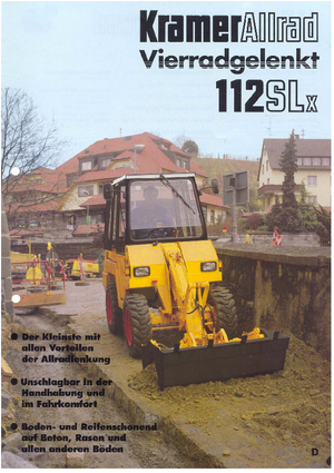 व्हील लोडर Kramer 112 SL