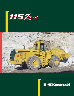 व्हील लोडर Kawasaki 115Z IV-2