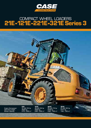 व्हील लोडर Case 121 E S-3
