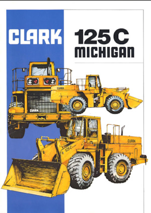 व्हील लोडर Clark Michigan 125C