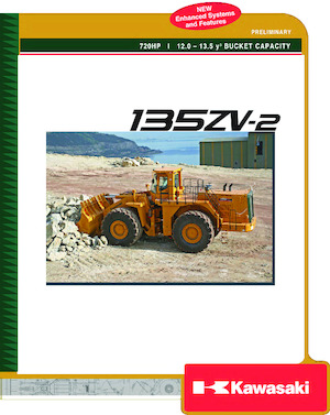 व्हील लोडर Kawasaki 135Z V-2