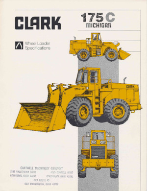 व्हील लोडर Clark Michigan 175C