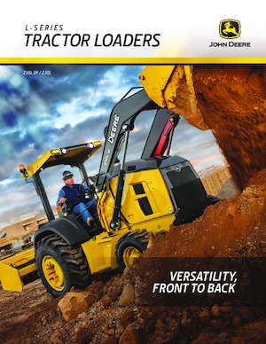 व्हील लोडर John Deere Construction 210L EP